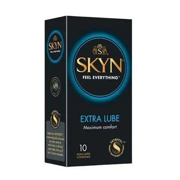 SKYN Extra Lubricated, безлатексні з додатковим зволоженням, 10 шт skyn102 фото