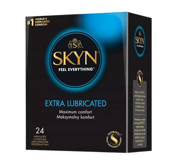 SKYN Extra Lubricated, безлатексні з додатковим зволоженням, 24 шт skyn102 фото
