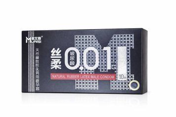 Muaisi Black 0,01 мм, ультратонкі, латексні, 10 шт 2914331955 фото