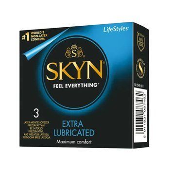 SKYN Extra Lubricated, безлатексні з додатковим зволоженням, 3 шт skyn102 фото