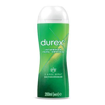 Масажний гель Durex Play Massage Aloe Vera, 2 в 1, 200 мл durexpm001 фото